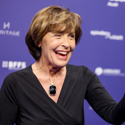 Thekla Carola Wied im September 2023 als sie den Deutschen Schauspielpreis in der Kategorie Ehrenpreis „Lebenswerk“ erhielt.