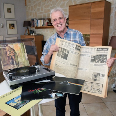 Der ehemalige DJ Armin Schmidt, der vor 50Jahren in der Diskothek Tenne in Herscheid aufgelegt hat.