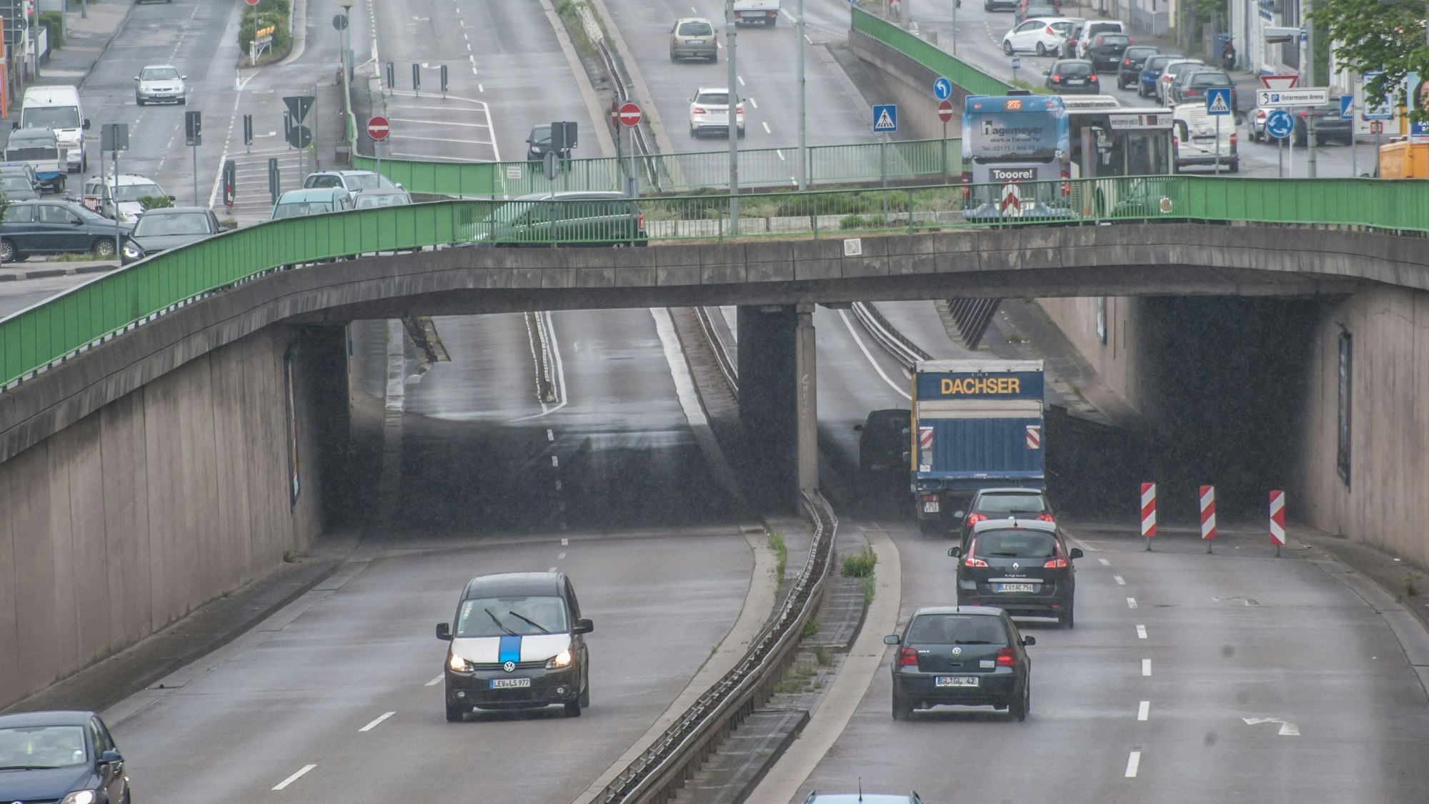 Unterführung Küppersteg B8