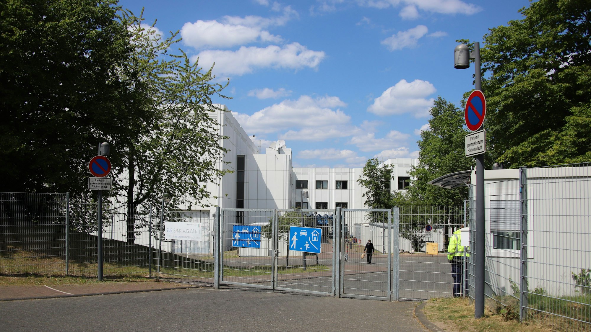 Die Zentrale Unterkunftseinrichtung ZUE wird unter Quarantäne gestellt wegen eines positivien Corona-Tests eines der Bewohner