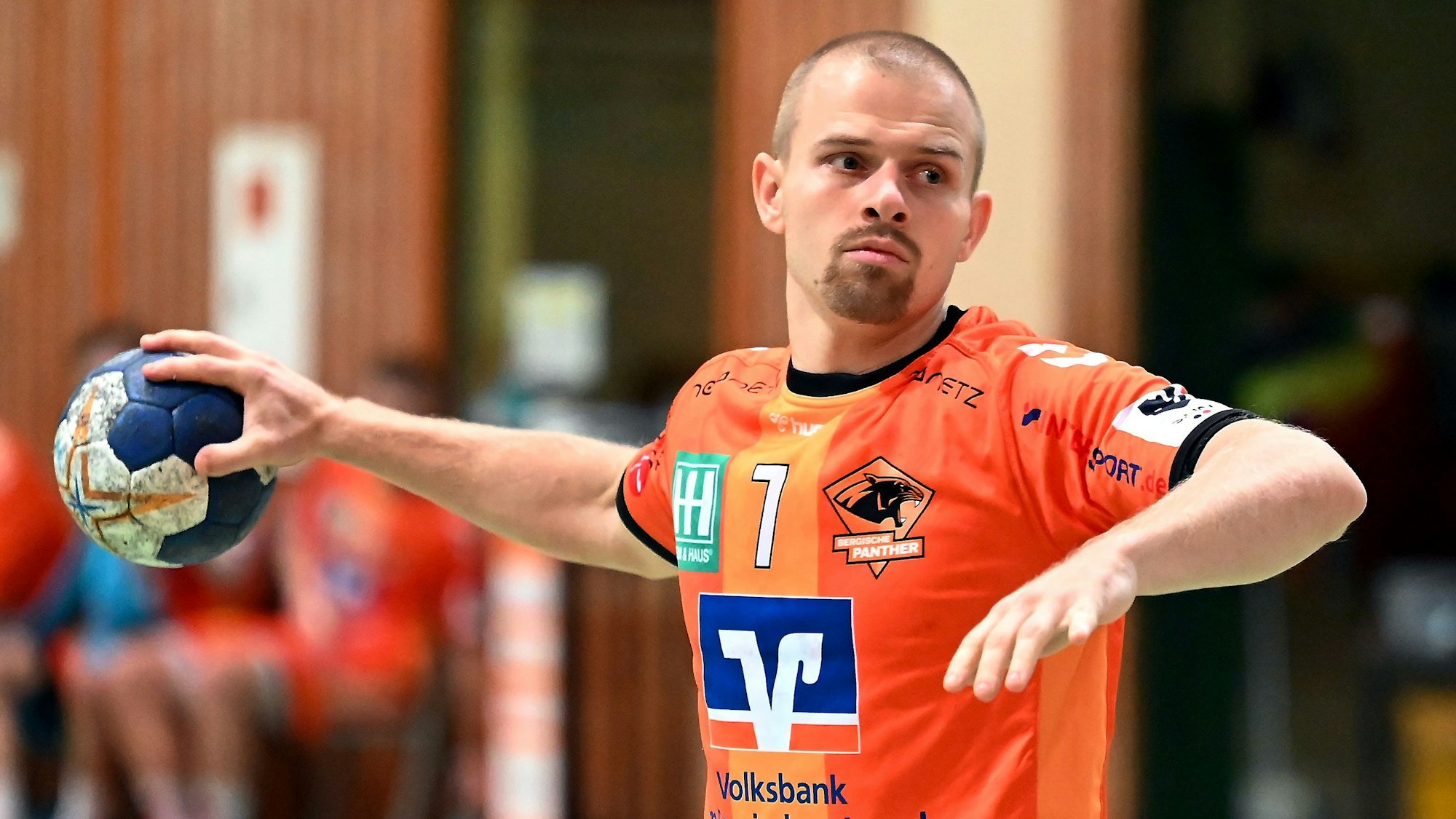 22.09.2023, Handball-Bergische Panter-Aldekerk
Dorian Wöstmann (Panther)
Foto: Uli Herhaus