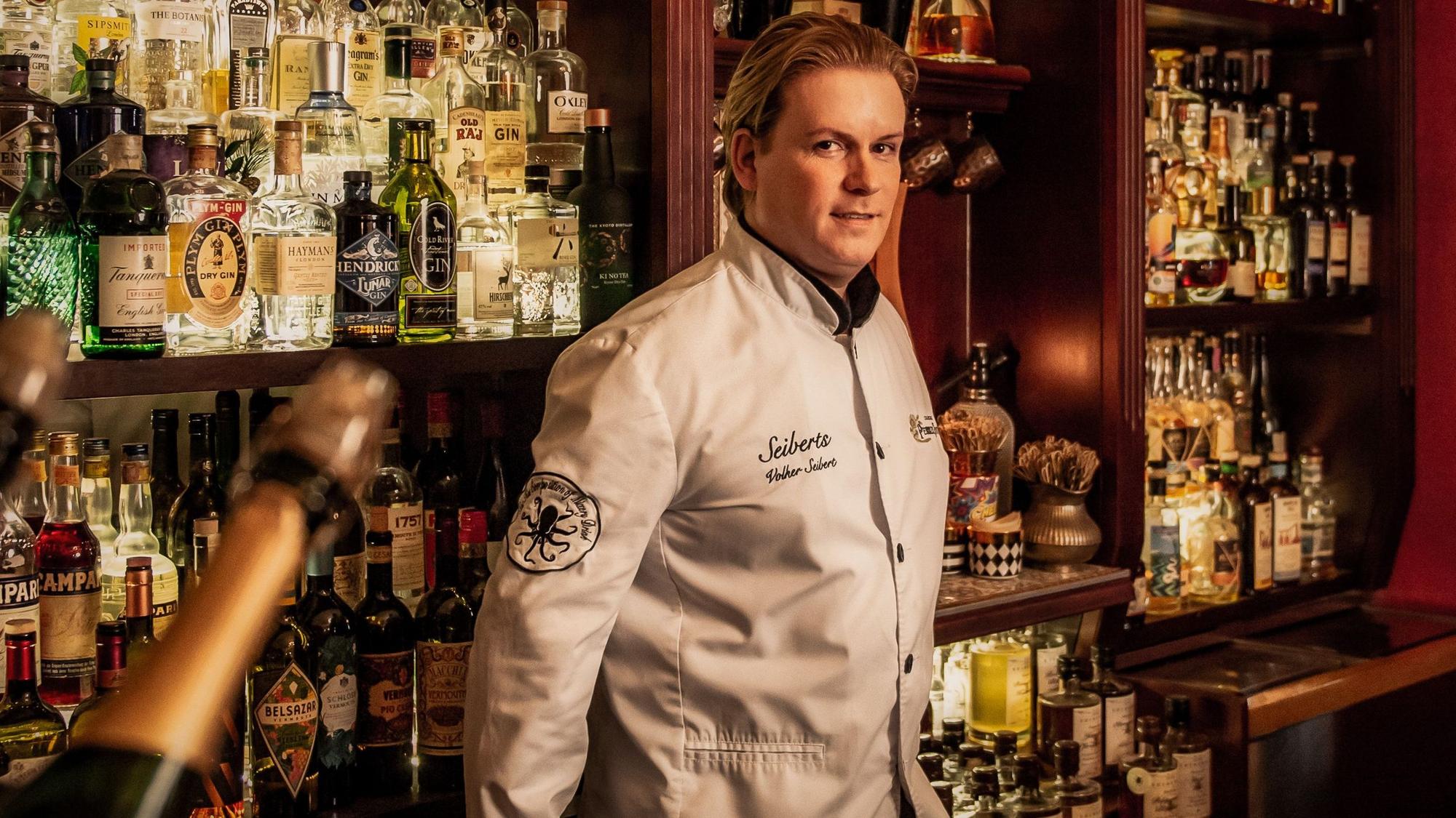 Volker Seiberts, Inhaber der Bar Seiberts in Köln