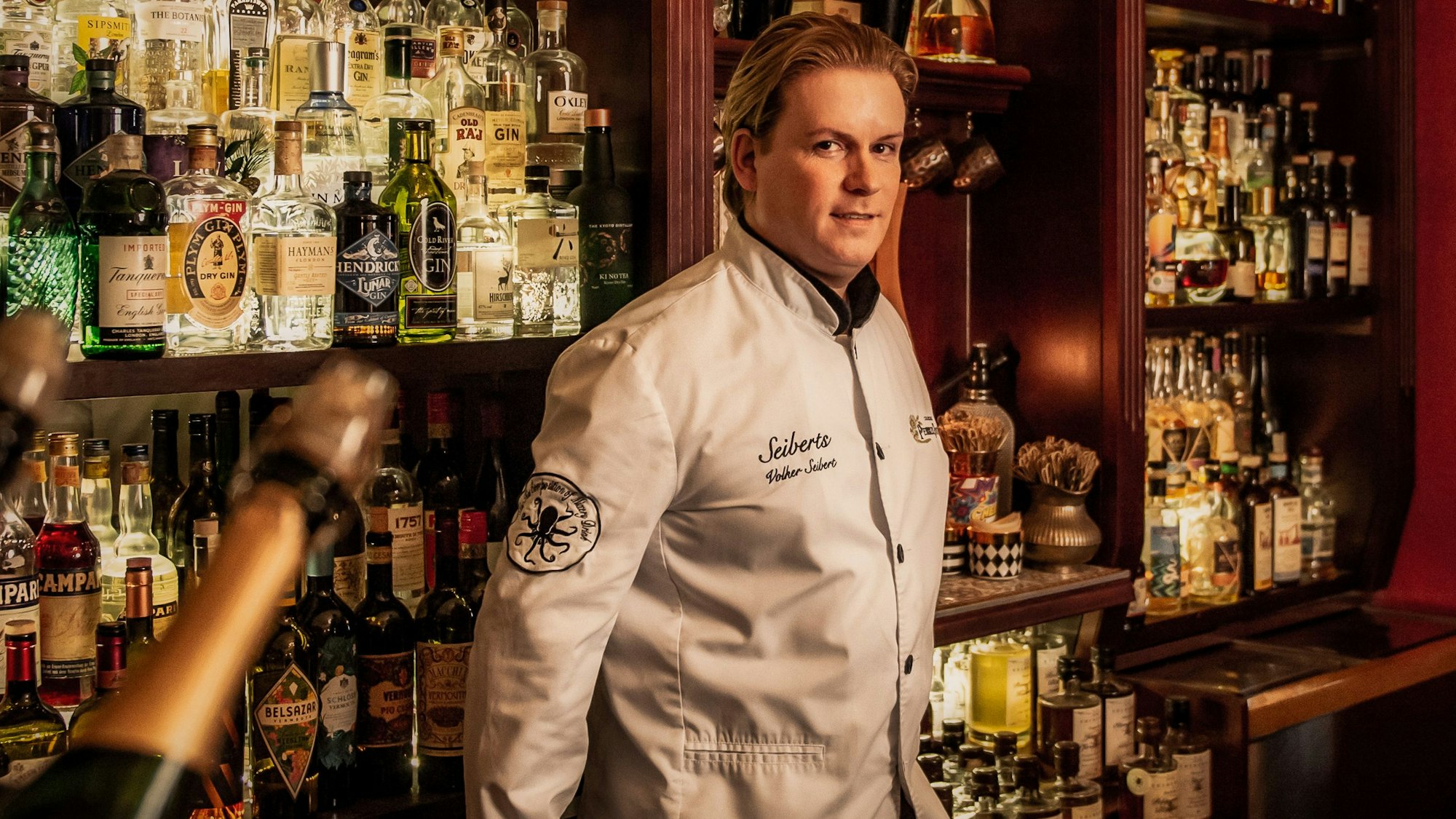 Volker Seiberts, Inhaber der Bar Seiberts in Köln