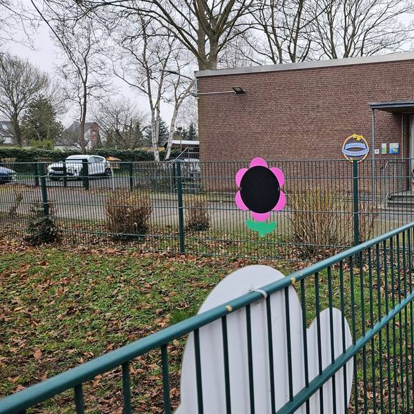 Ein Kindergartengebäude.