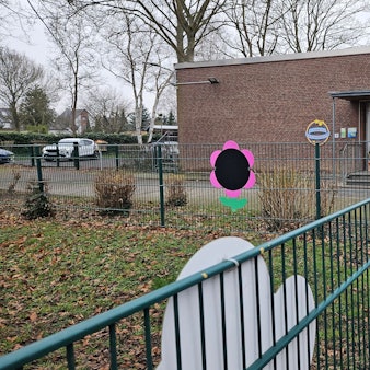 Ein Kindergartengebäude.