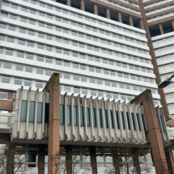 Der besonders gut gesicherte Saal 210 im Kölner Landgericht. Foto: Ralf Krieger