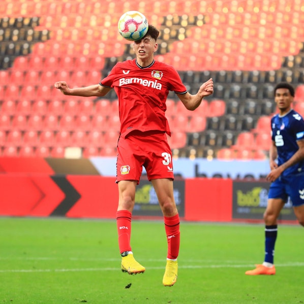 Kopfball von Enes Yilmaz Leverkusen Bayer 04 Leverkusen vs 1. FC Koeln, Fussball, Mittelrheinpokalfinale A-Jugend 24.05.2023 Bayer 04 Leverkusen vs 1. FC Koeln, Fussball, Mittelrheinpokalfinale A-Jugend 24.05.2023 Leverkusen *** Header by Enes Yilmaz Leverkusen Bayer 04 Leverkusen vs 1 FC Koeln, soccer, Mittelrheinpokalfinale A youth 24 05 2023 Bayer 04 Leverkusen vs 1 FC Koeln, soccer, Mittelrheinpokalfinale A youth 24 05 2023 Leverkusen Copyright: xEibner-Pressefotox EP_RWS