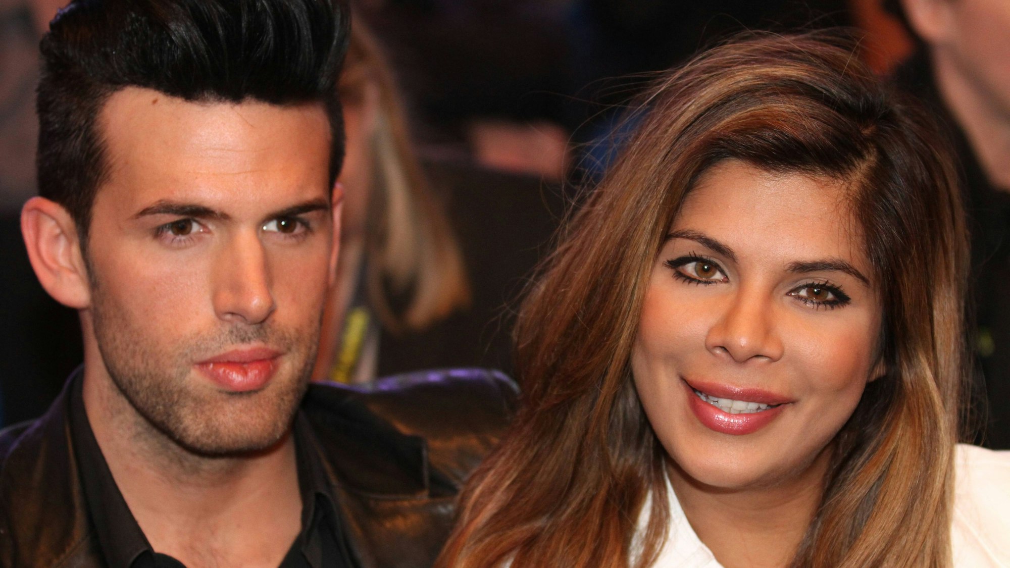 Jay Khan und Indira Weis bei einem Event im Jahre 2011.