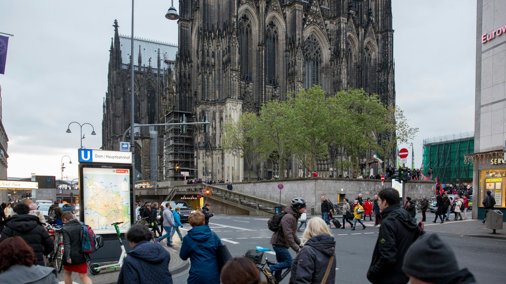 Domumgebung an der Trankgasse.