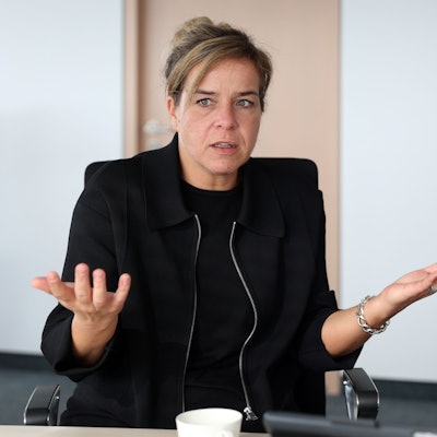 Interview mit NRW-Wirtschaftsministerin Mona Neubaur im Düsseldorfer Wirtschaftsministerium