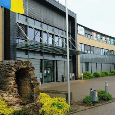 Das Rathaus der Stadt Mechernich.