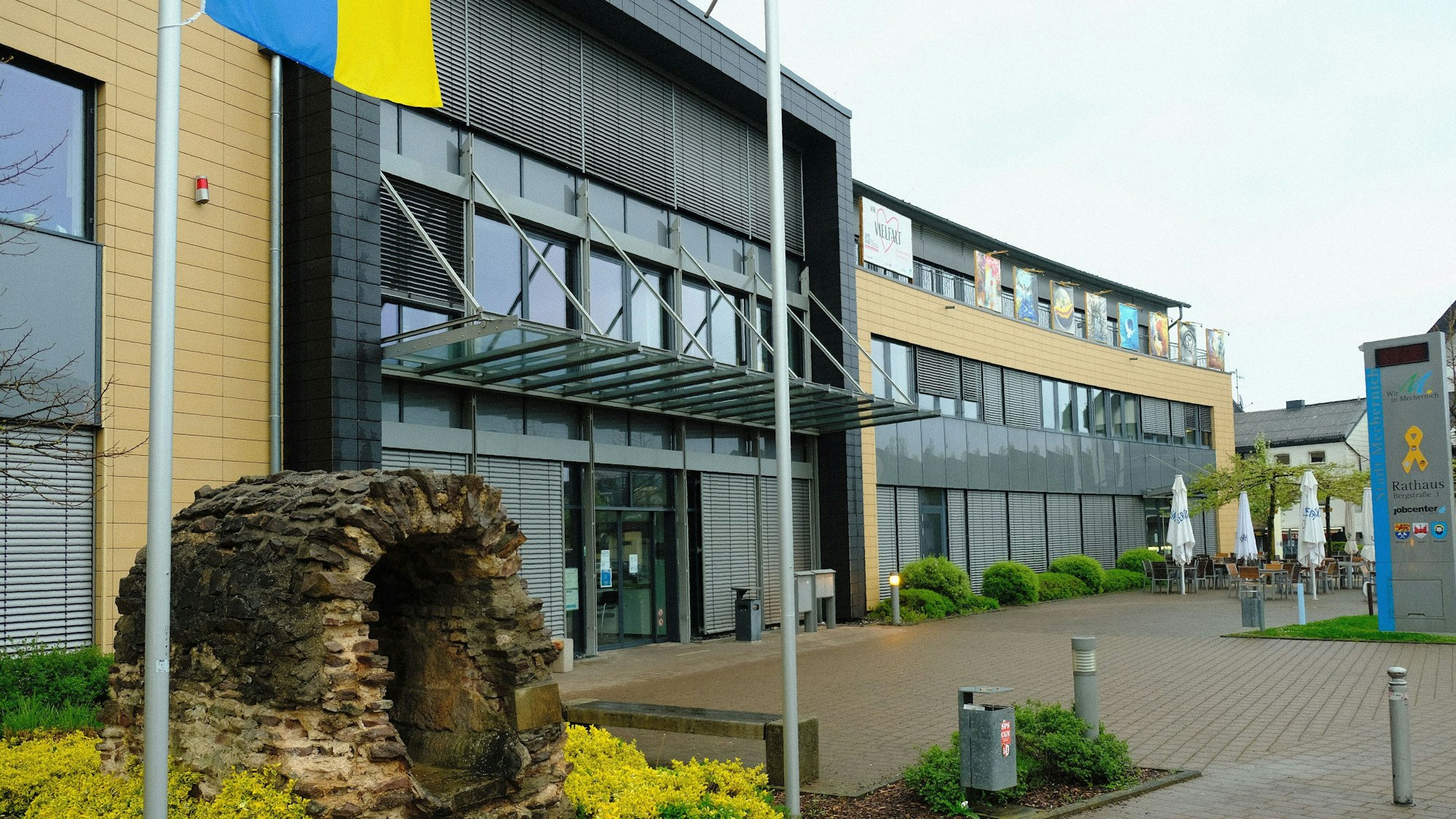 Das Rathaus Mechernich.