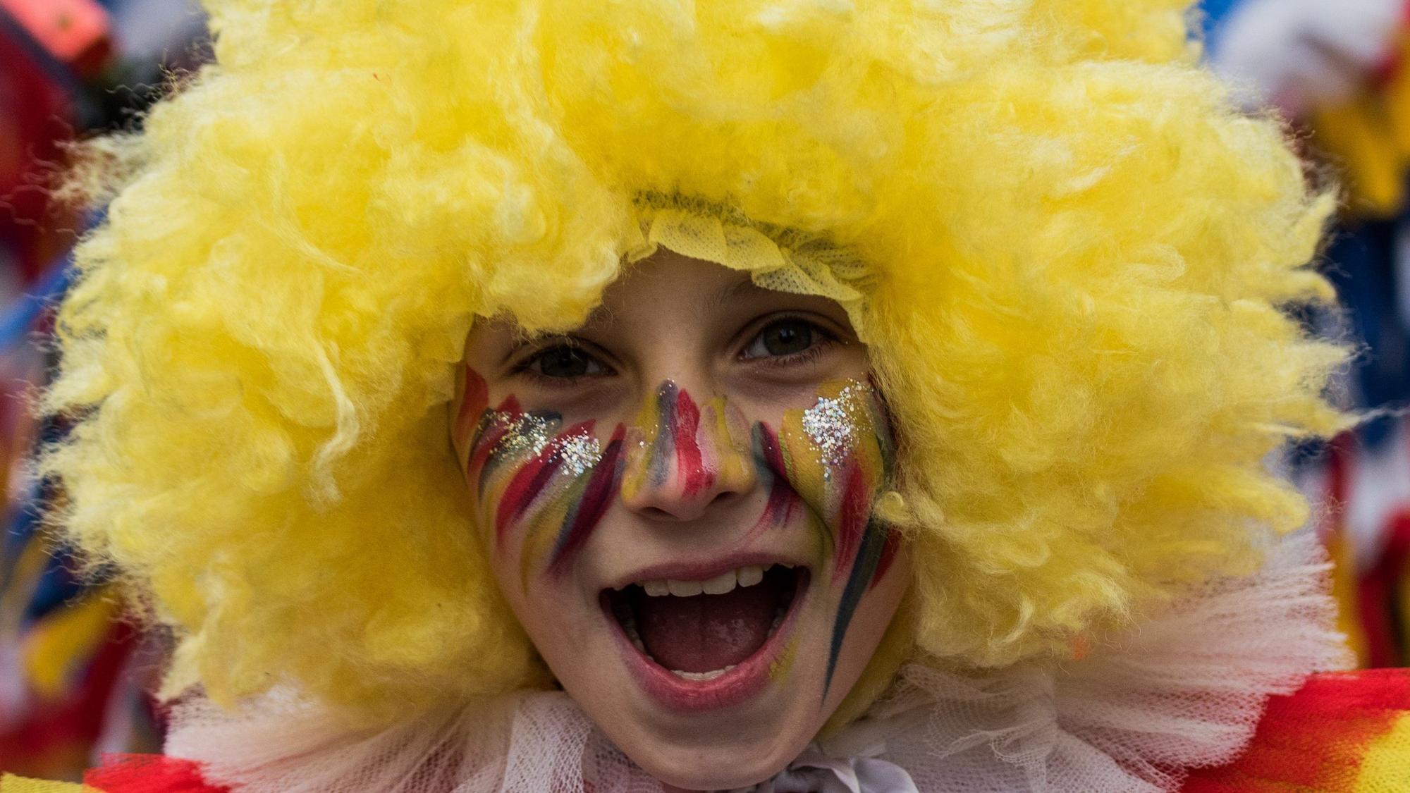 Kind im Karneval