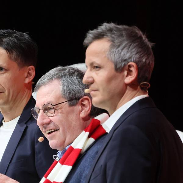 Christian Keller, Werner Wolf und Philipp Türoff beim Mitgliederstammtisch im Januar