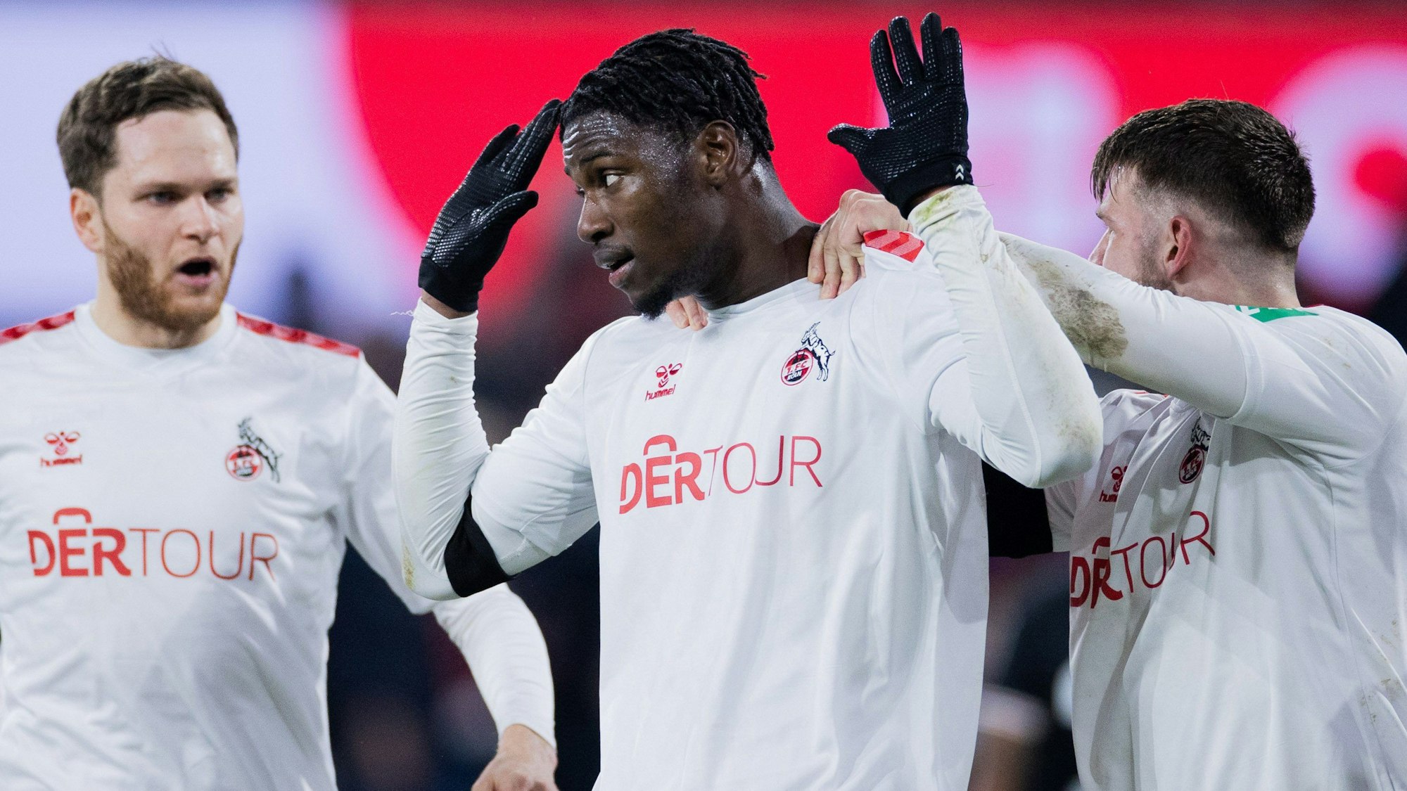 Alidou jubelt zurückhaltend