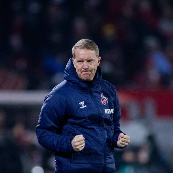 Timo Schultz feierte am Samstagabend seinen ersten Sieg als Trainer des 1. FC Köln.