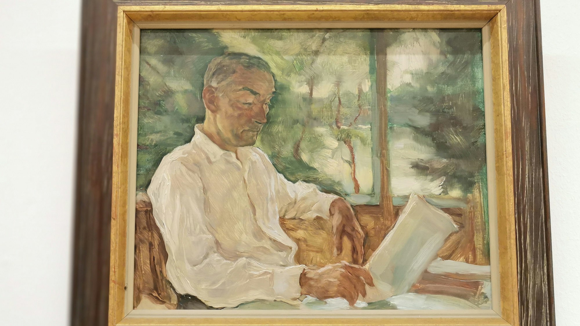 Auf dem Bild ist ein Kunstwerk zu sehen.