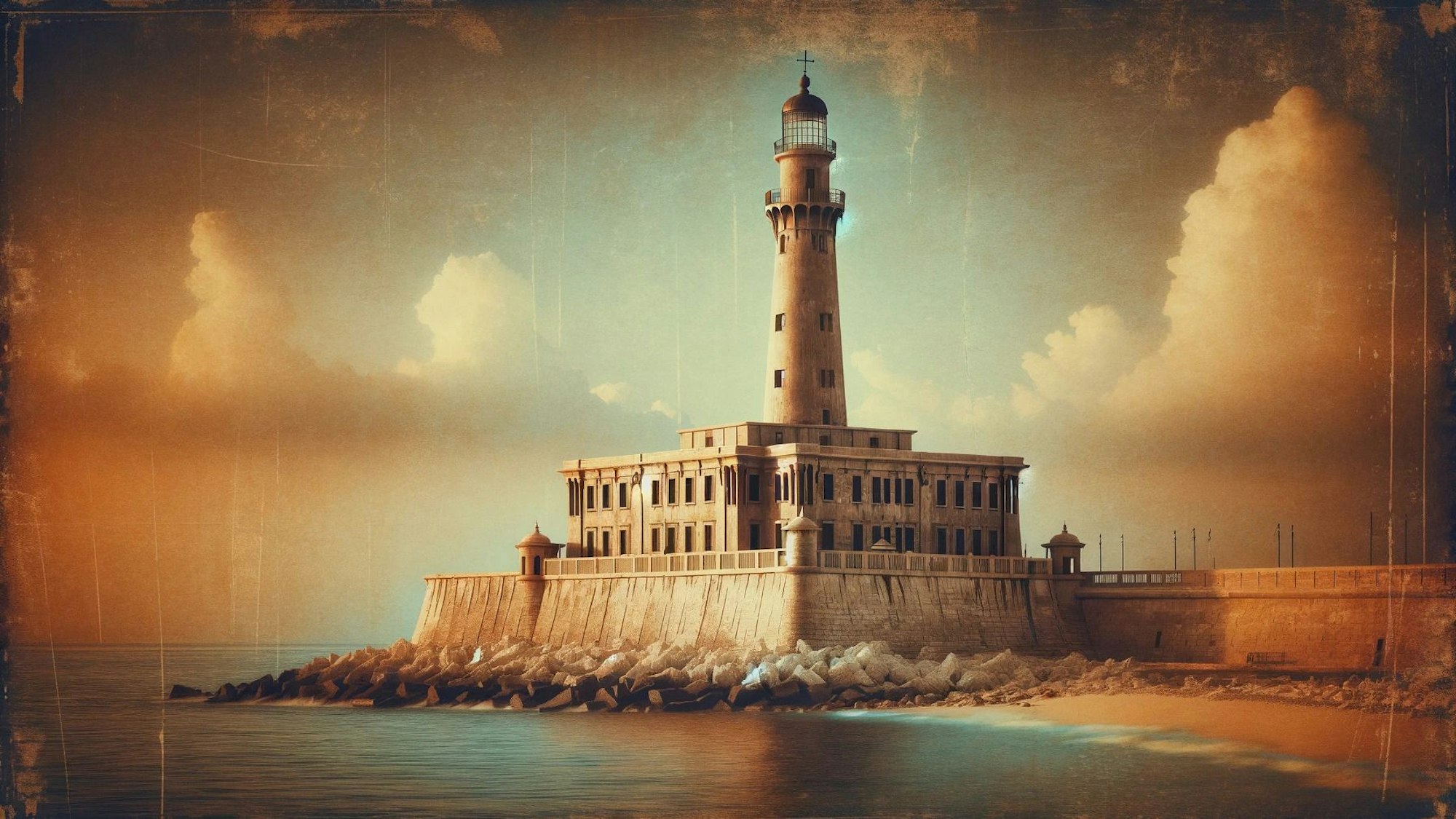 Der Leuchtturm von Alexandria