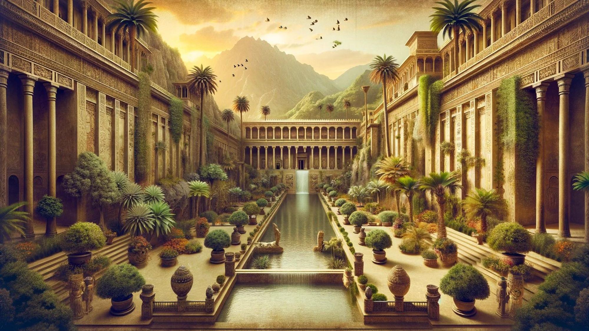Die Hängenden Gärten von Babylon