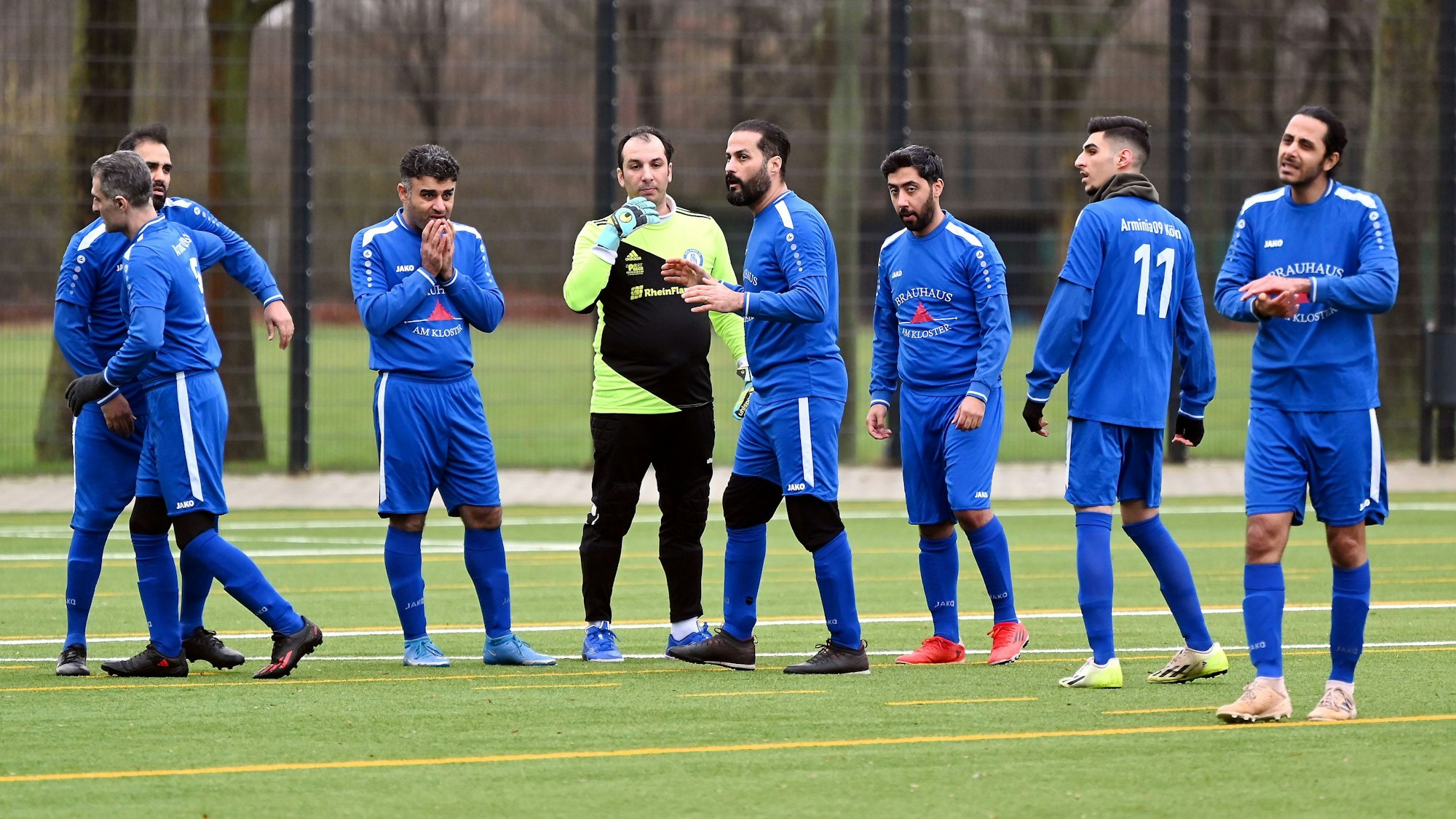 04.02.2024, Fussball-Croatia - Arminia 09
Spieler von Arminia
Foto: Uli Herhaus