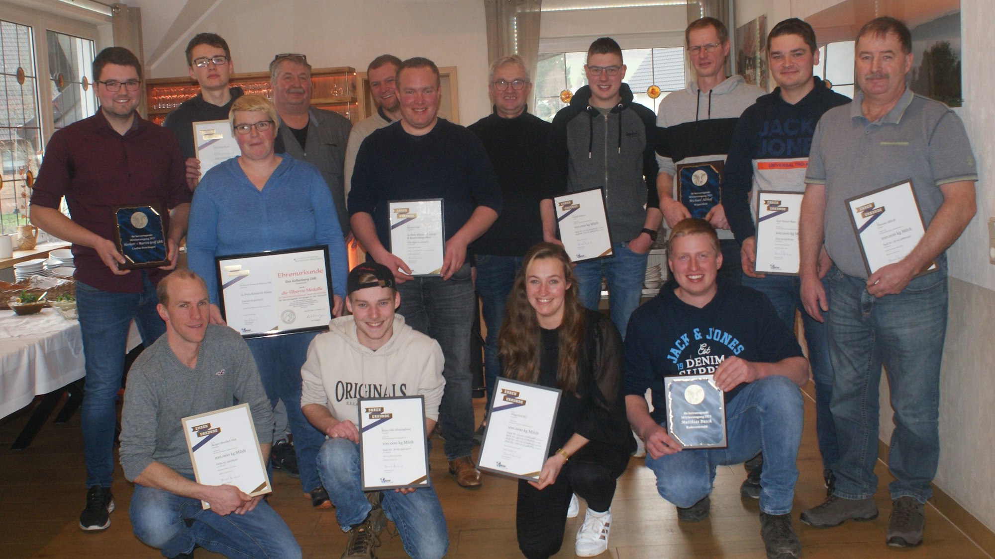 Kreisrindviehzuchtverein Oberberg; Ehrungen