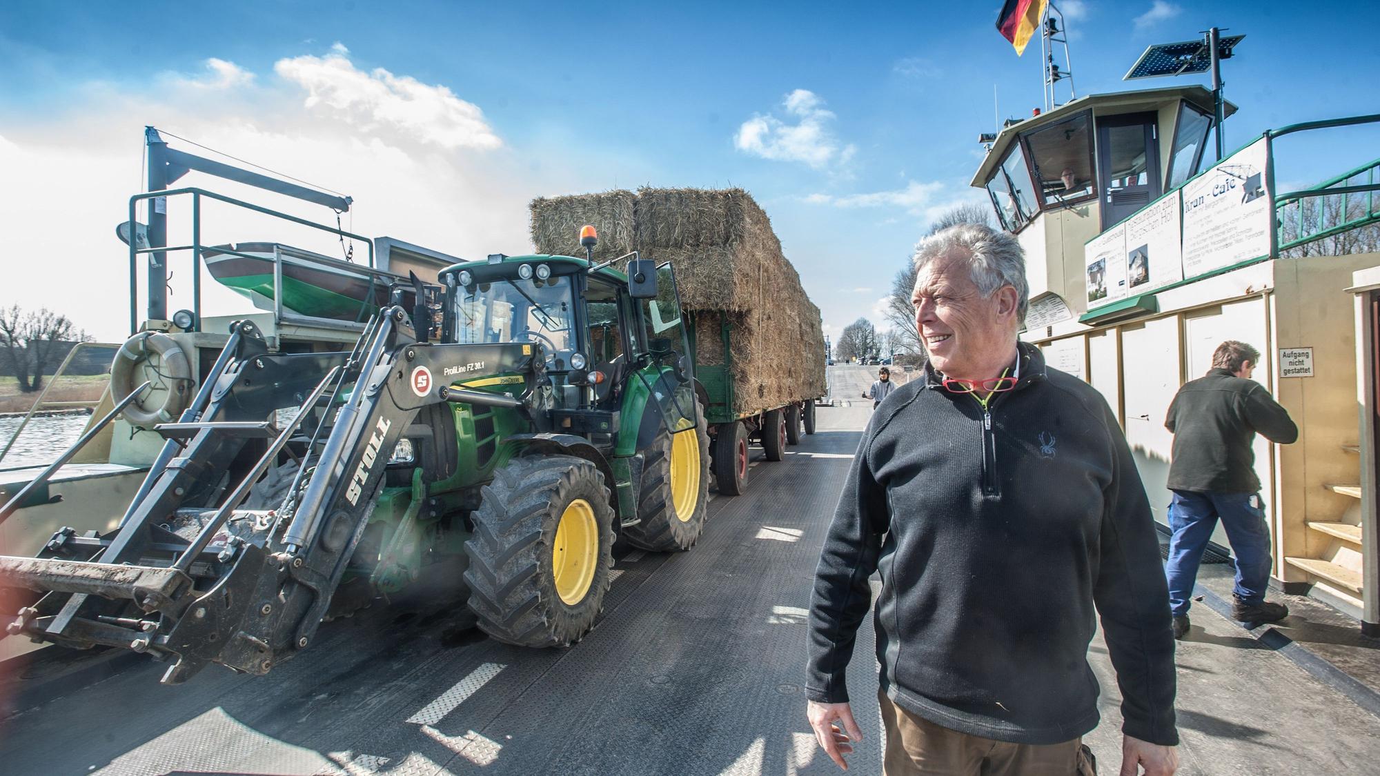 Friedhelm Kamphausen vom Grunder Hof Fähre fritz Middelanis