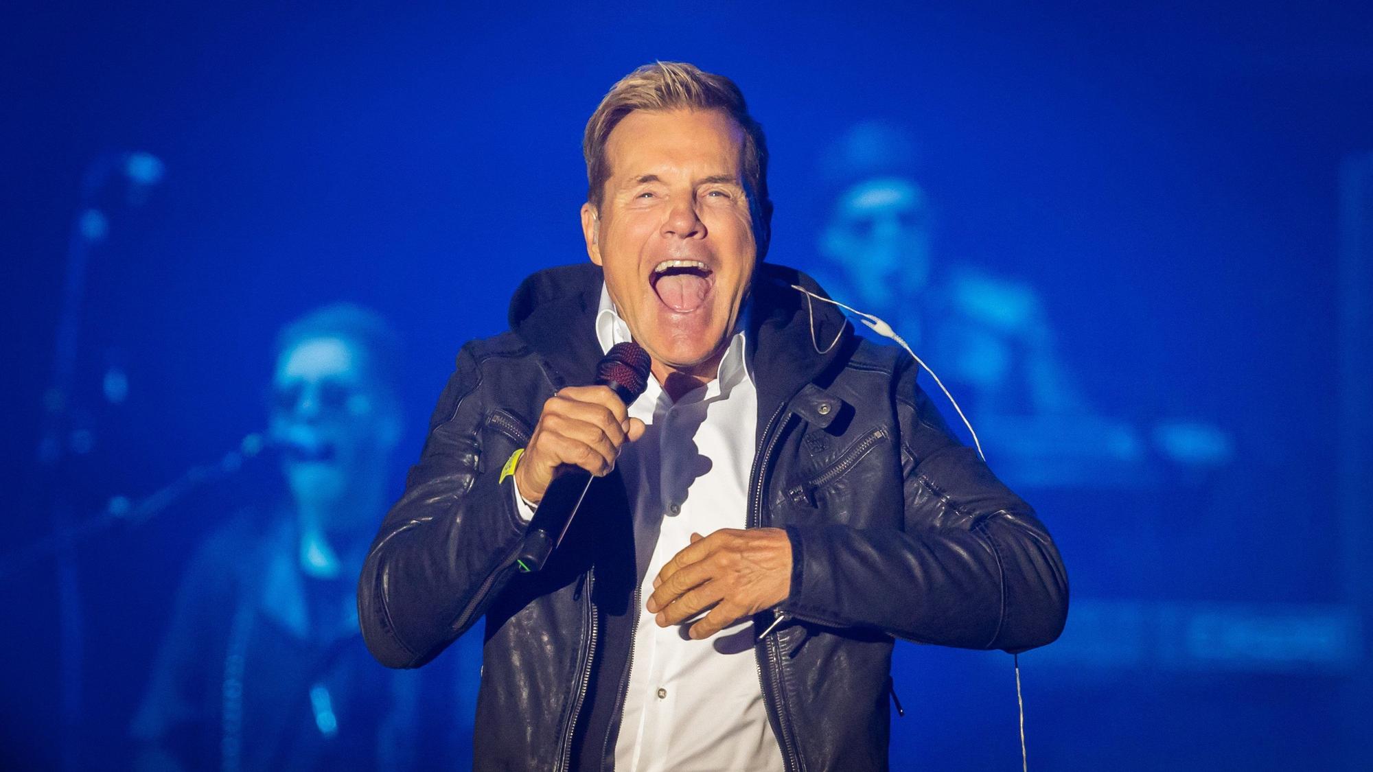 Dieter Bohlen tritt beim Konzert in der Max-Schmeling-Halle auf.