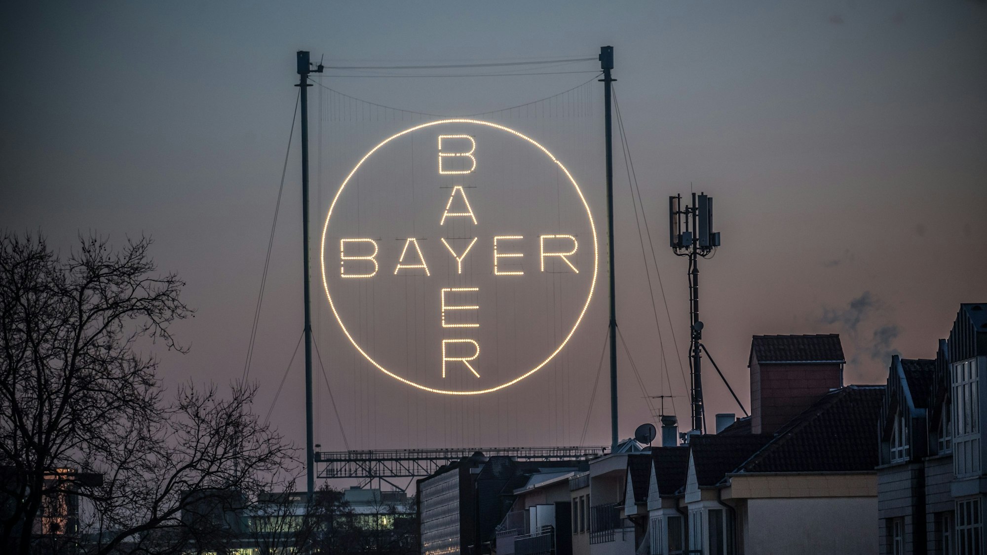 Bayerkreuz in Wiesdorf.