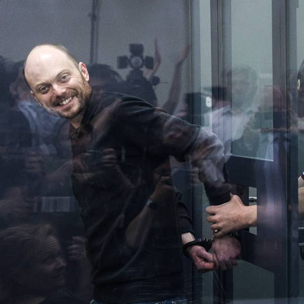 Wladimir Kara-Mursa bei einem Gerichtstermin im Juli 2023. Der Kremlgegner wurde zu 25 Jahren Haft verurteilt. Sein Vergehen: Öffentliche Kritik an Russlands Krieg gegen die Ukraine.