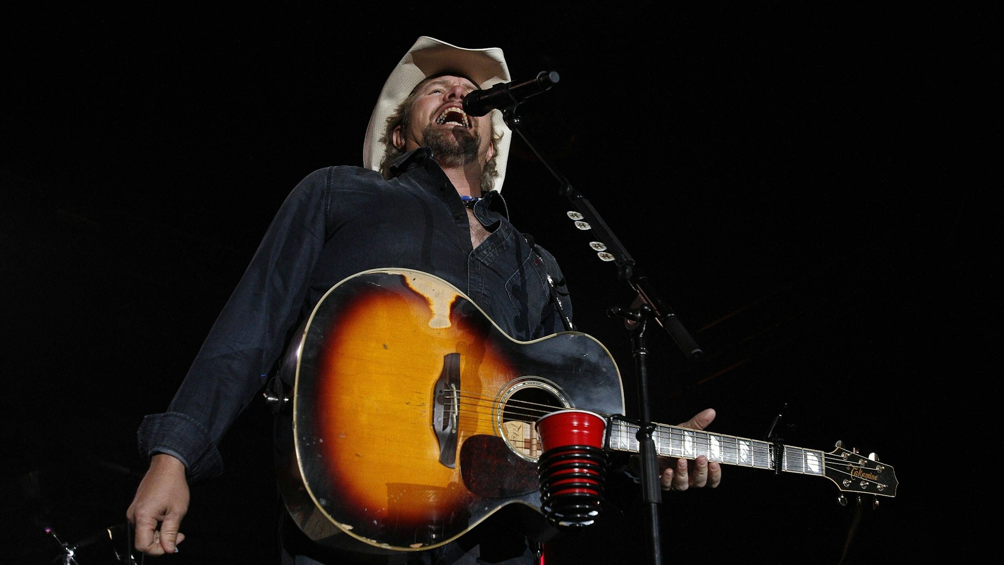 Toby Keith bei seinem Auftritt im Kölner E-Werk.