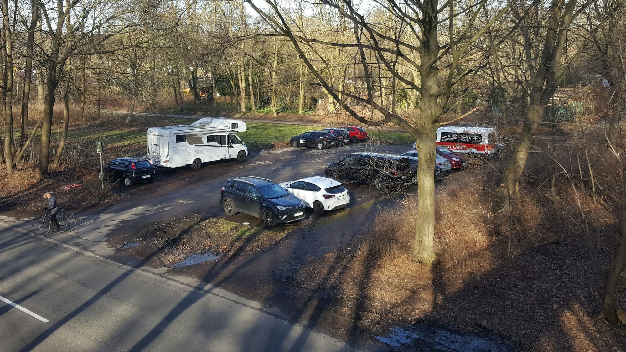 Auf dem kleinen Parkplatz im Beethovenpark am Militärring wird die Skateanlage entstehen.