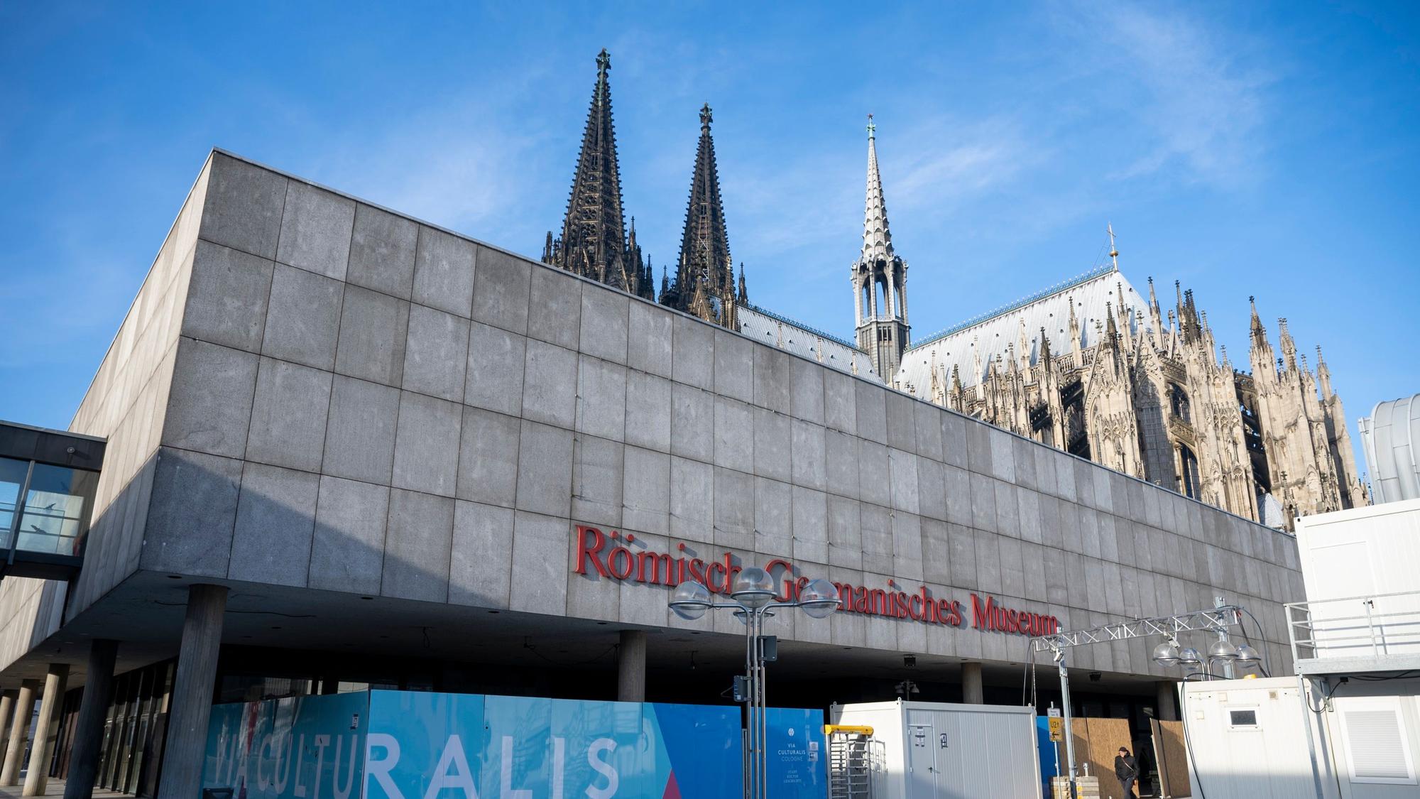Die Stadt Köln saniert das Römisch-Germanische Museum (Bild vom Januar 2024). Das dauert länger als geplant.