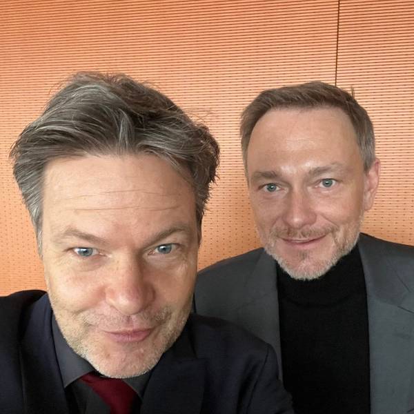 Wirtschaftsminister Robert Habeck (l.) und Finanzminister Christian Lindner (FDP) sind auf einem Foto zu sehen, das die beiden jeweils auf ihrem Instagram-Account veröffentlichten.