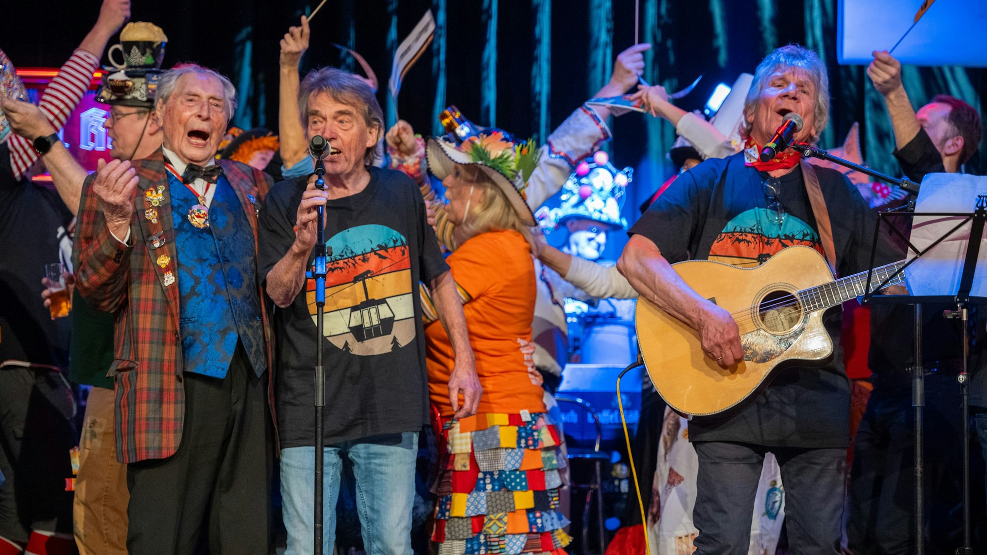 Ludwig Sebus und Bömmel Lückerath bei Loss mer singe