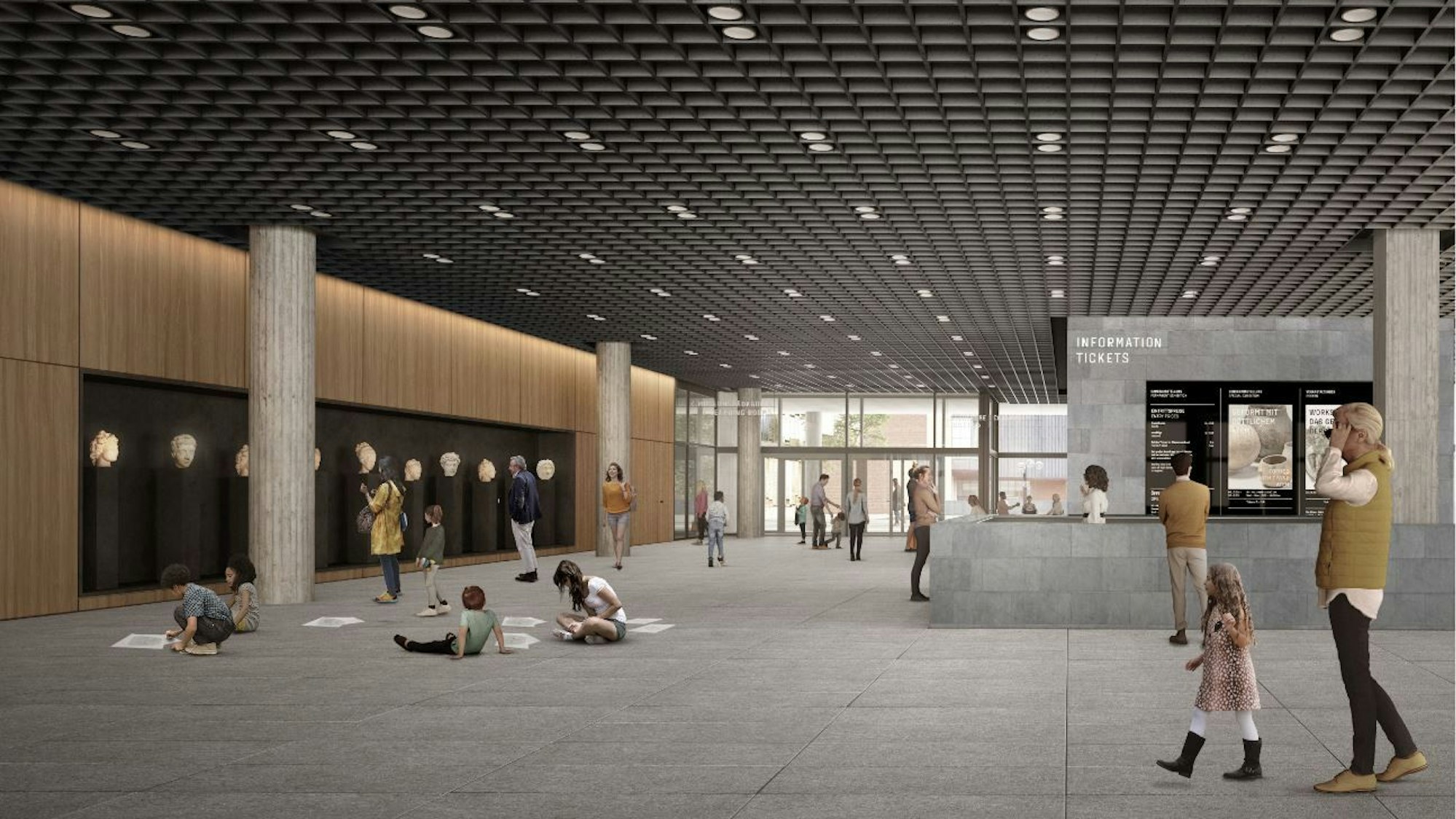 So soll das Römisch-Germanische Museum mal aussehen.