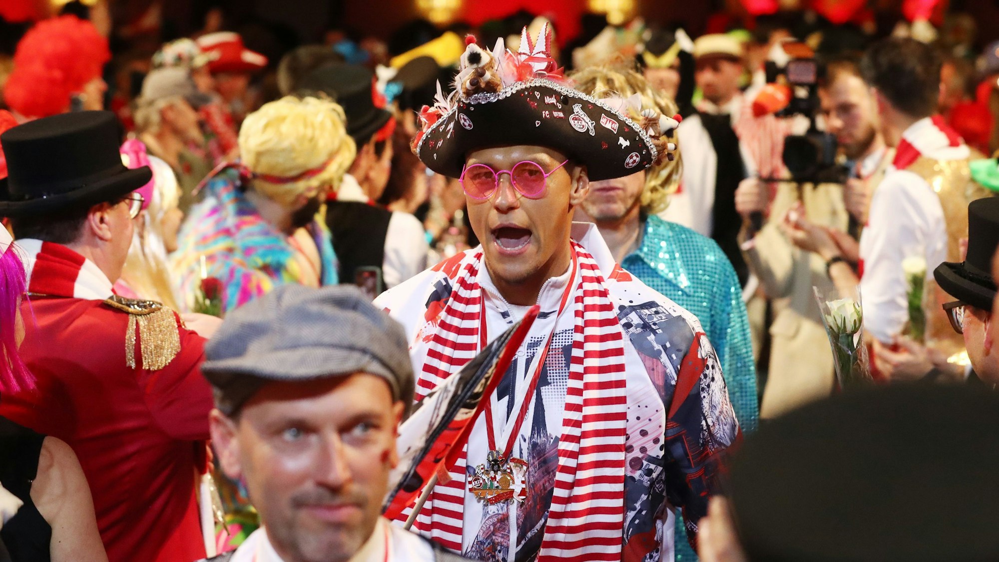 1. FC Köln, Karnevalssitzung, Davie Selke