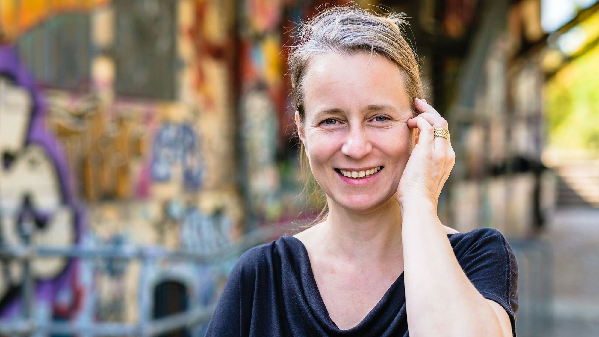 Barbara Djassi von der Initiative „Kleiner Fünf“