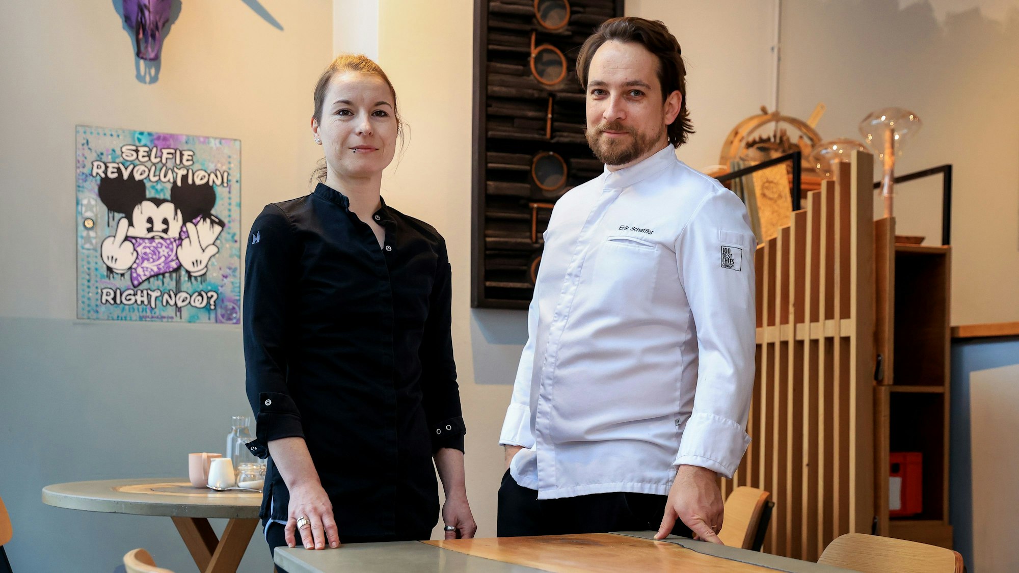 Sonja Baumann und Erik Scheffler vom NeoBiota.