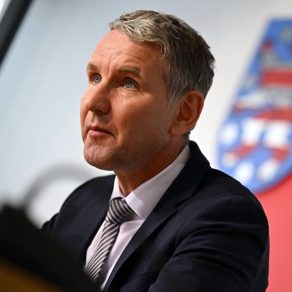 Björn Höcke (AfD), Fraktionsvorsitzender im Thüringer Landtag, hat mehrere Prozesse am Hals.