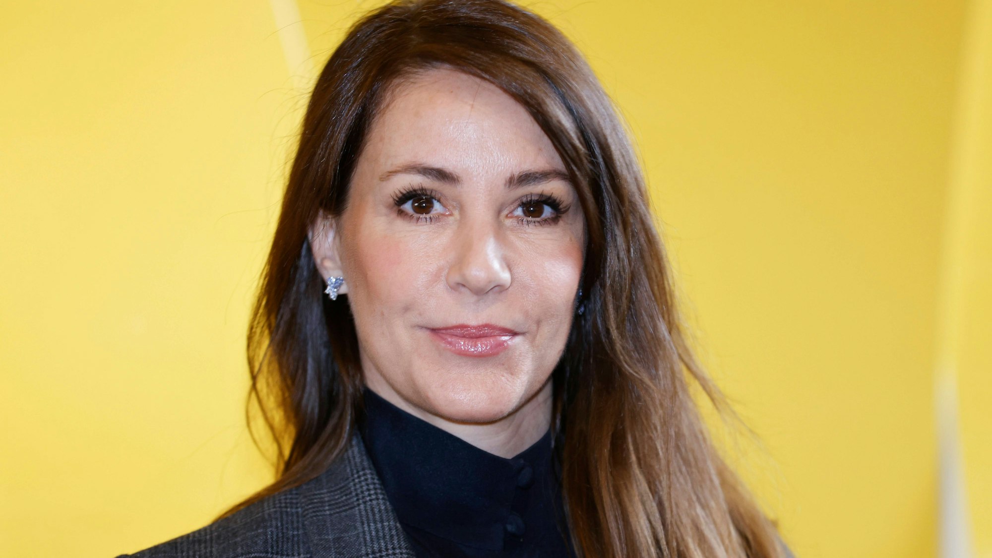 Prinzessin Marie von Dänemark bei einem Termin in Stockholm 2023.