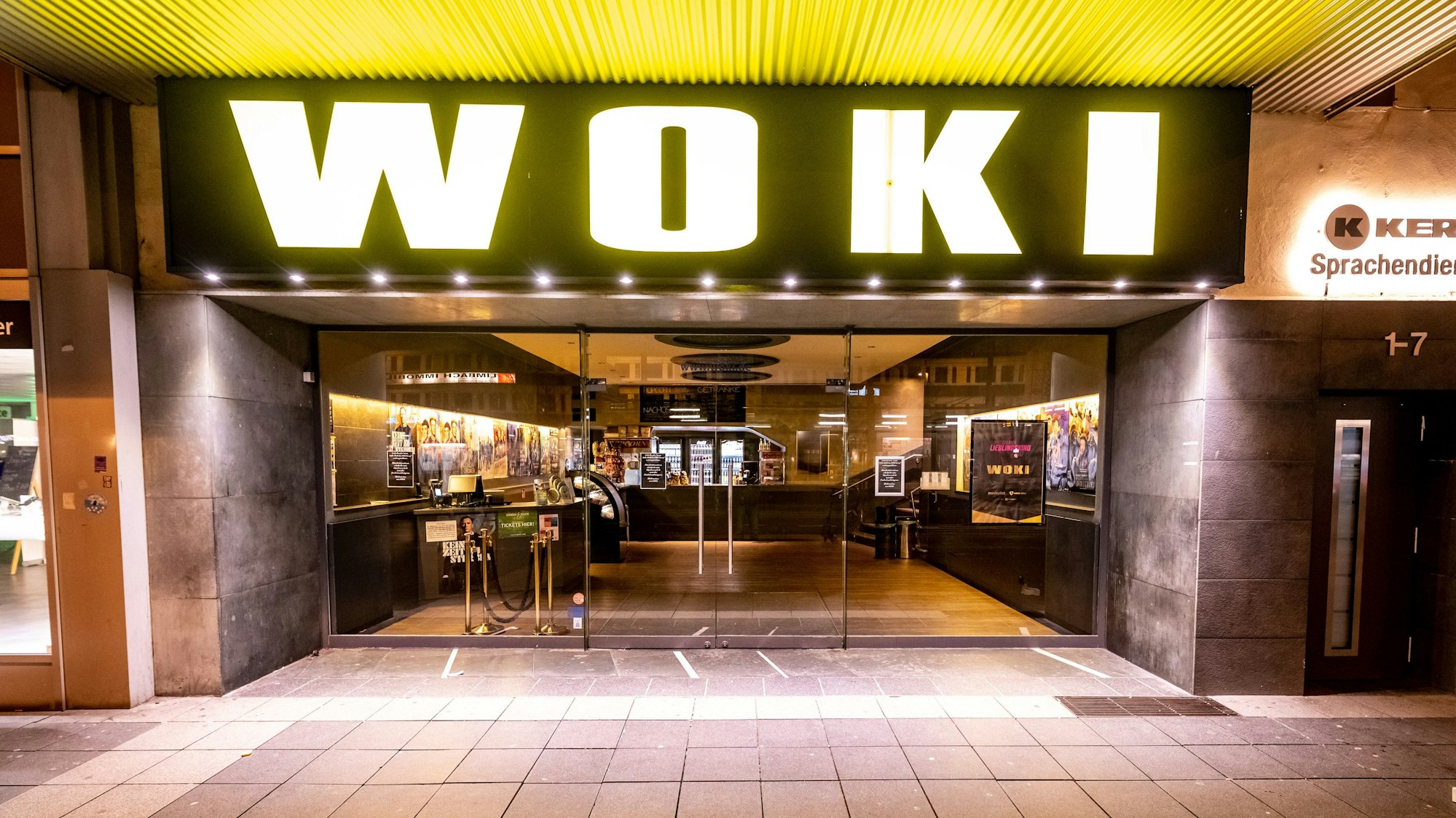 Das Woki gehört zu den beliebtesten Kinos in Bonn.