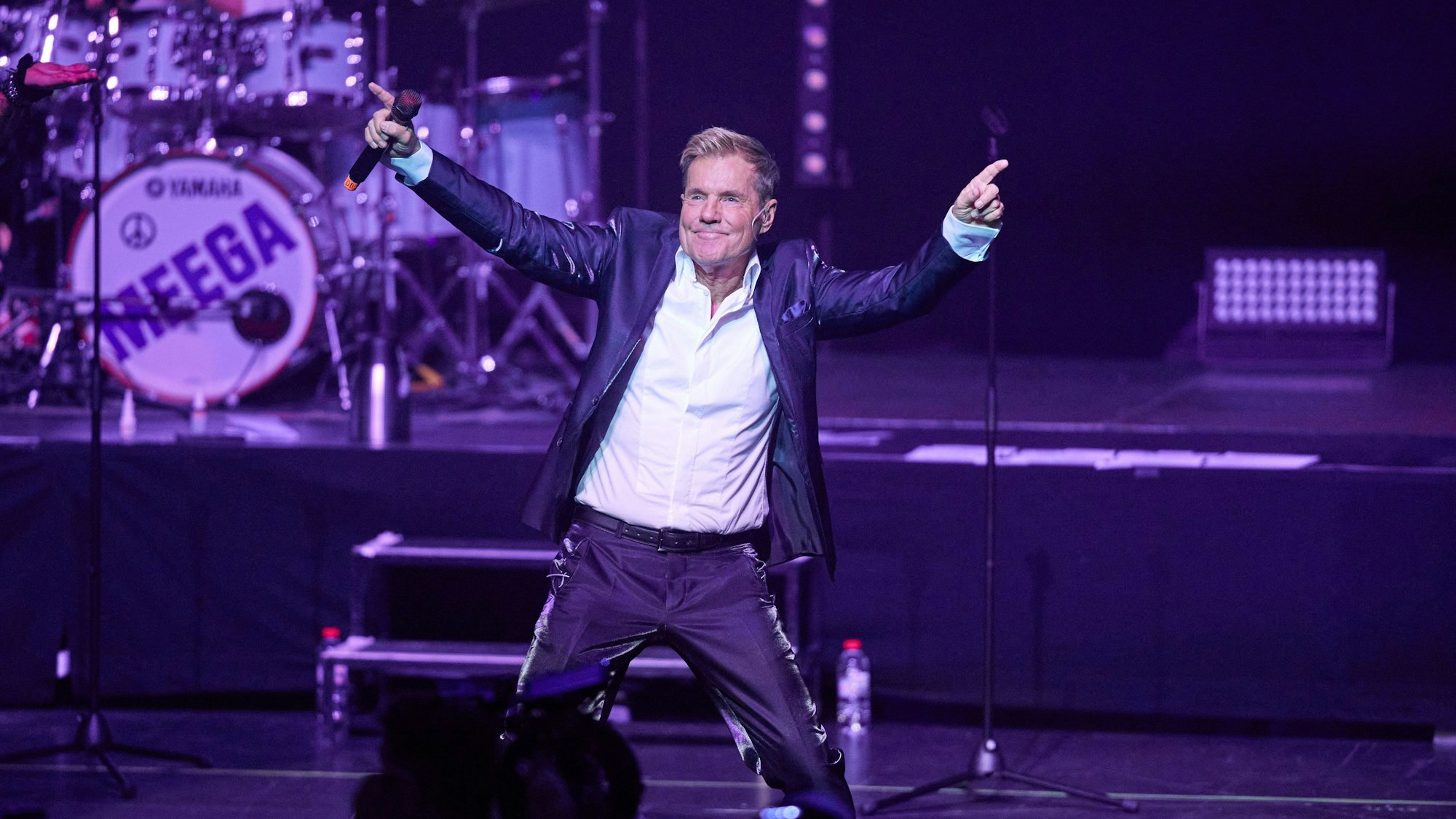 Der Musiker und Musikproduzent Dieter Bohlen gibt ein Konzert zu seinem 70. Geburtstag im Theater am Potsdamer Platz.