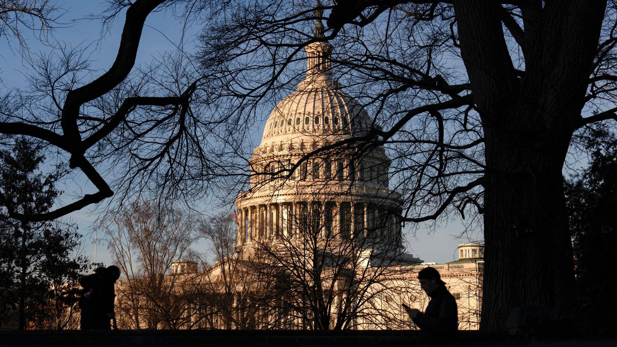 Das Kapitol in Washington ist der Sitz des Kongresses.
