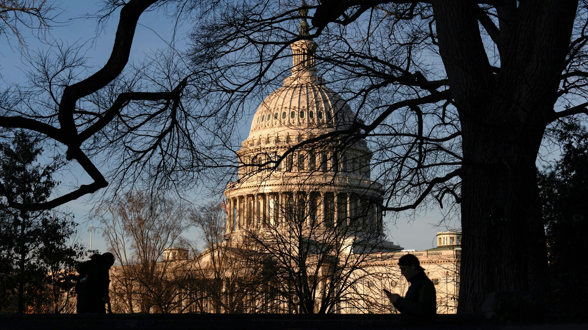 Das Kapitol in Washington ist der Sitz des Kongresses.