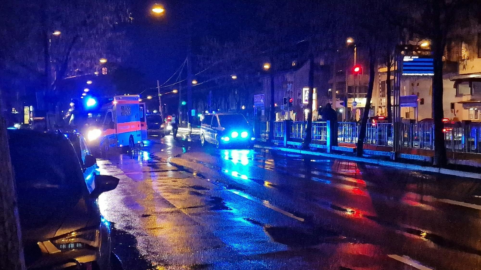 Die Unfallstelle an der Aachener Straße.