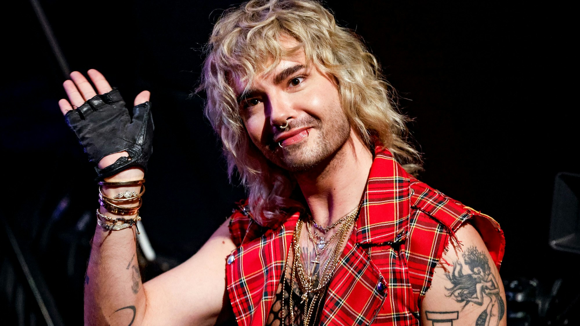 Bill Kaulitz bei der Verleihung der Anchor Awards 2022.