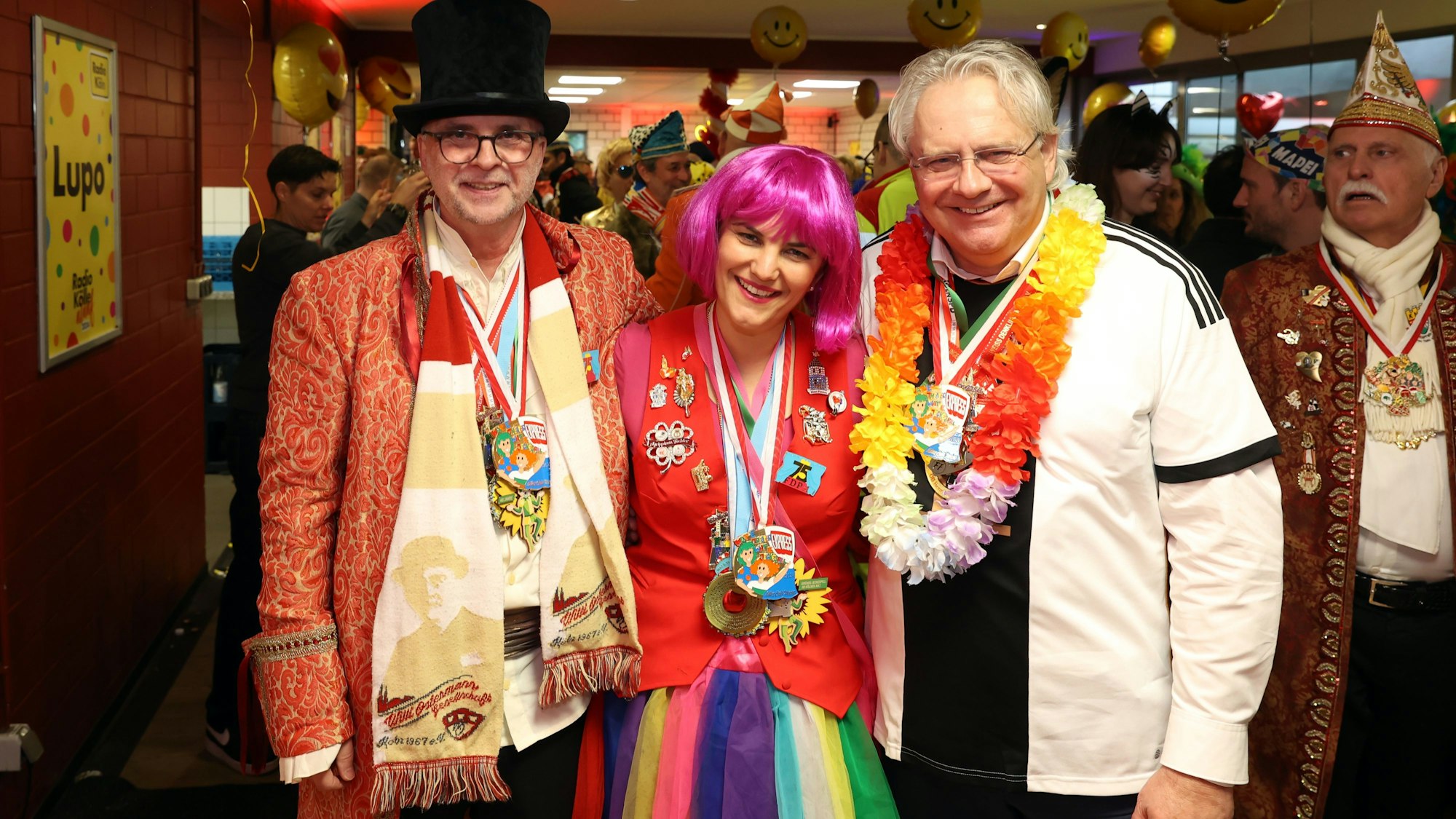Baudezernent Markus Greitemann, Kämmerin Dörte Diemert und Bürgermeister Ralph Elster