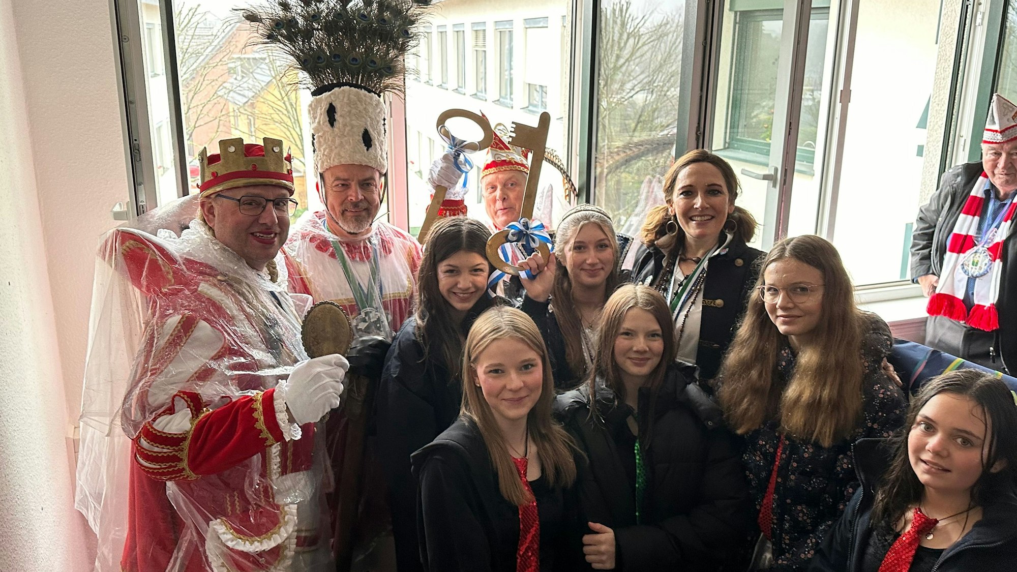 Rathaussturm Neunkirchen-Seelscheid.