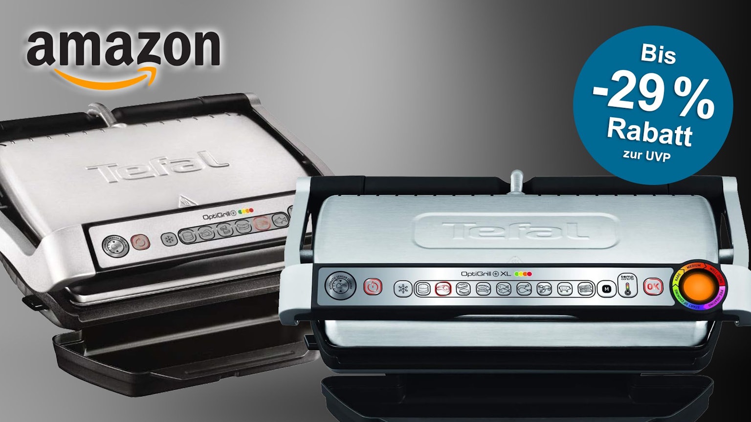 Tefal OptiGrill bei Amazon 29% reduziert