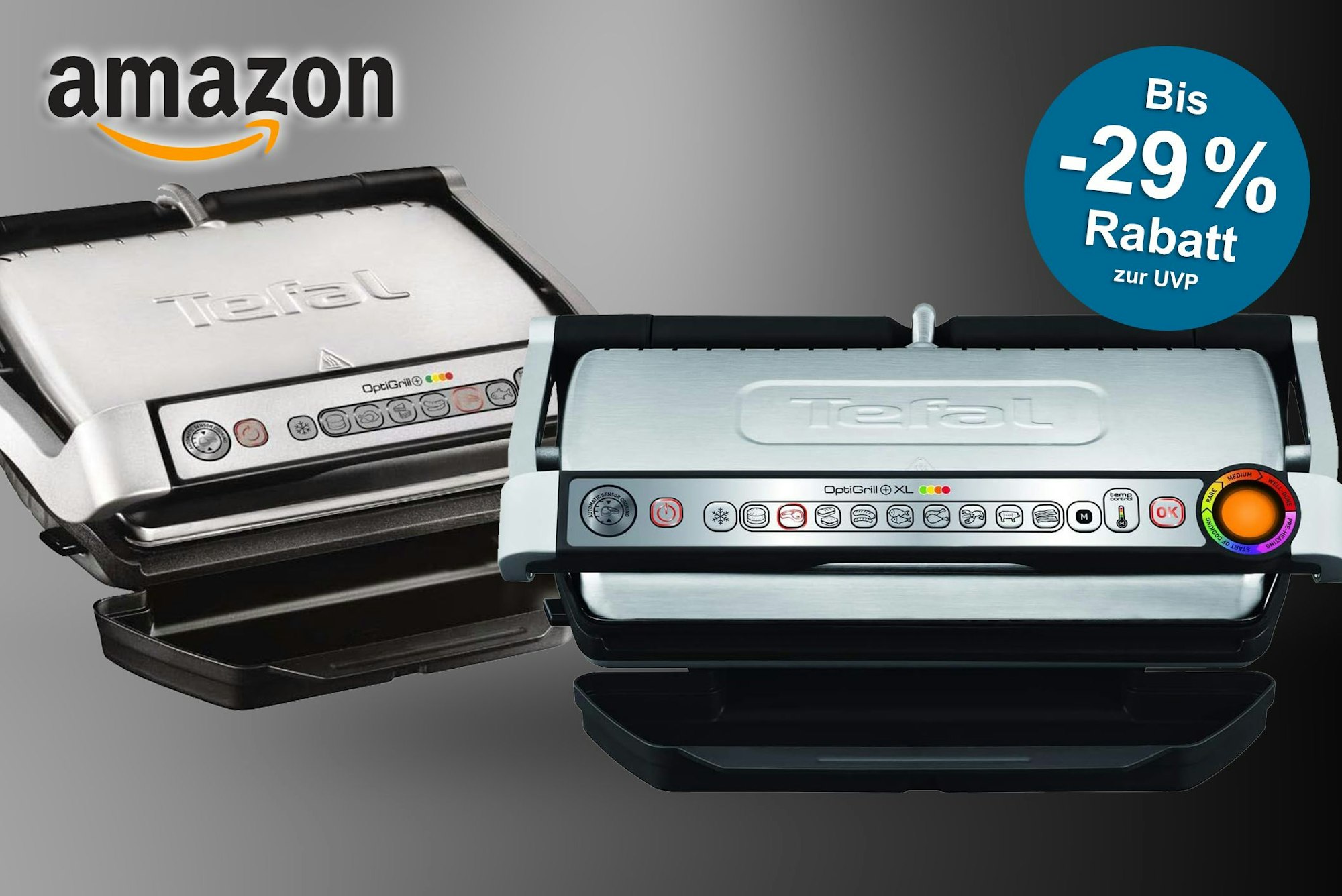 Tefal OptiGrill bei Amazon 29% reduziert